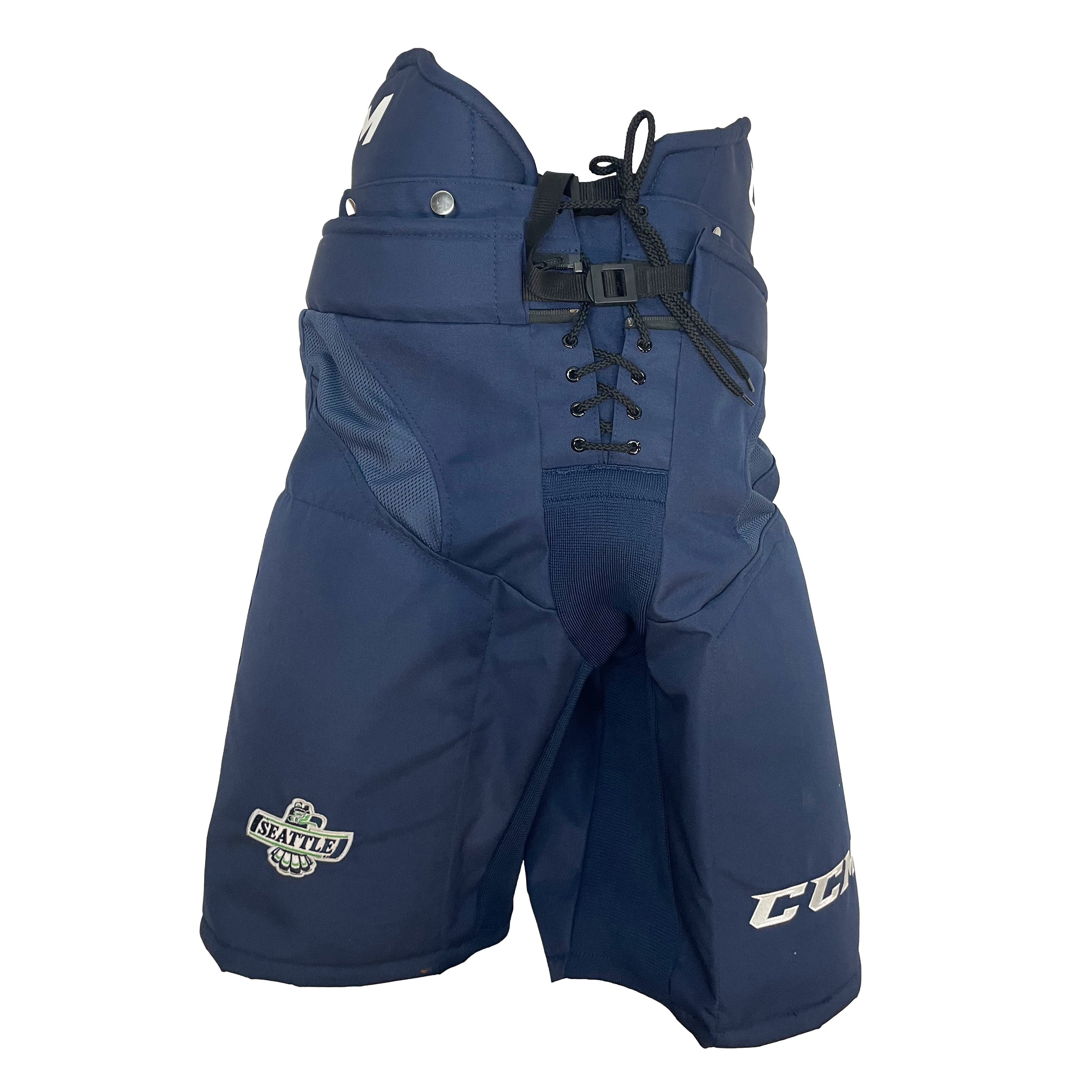 CCM HP31 - Pantalon de hockey WHL Pro Stock d'occasion (bleu marine)